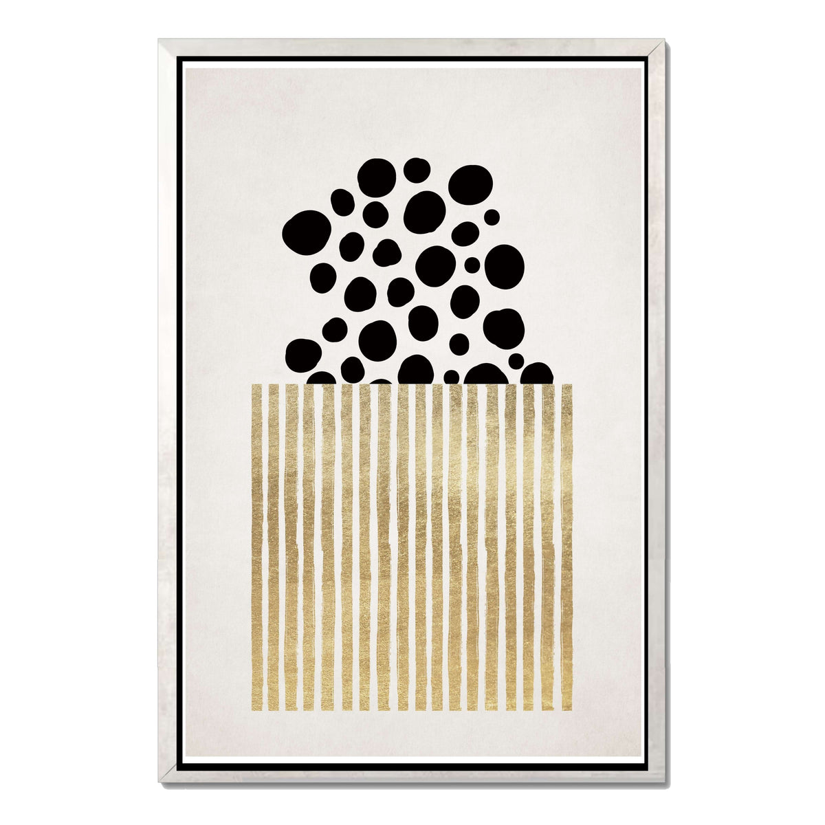 Mossley Curve Abstract Canvas Wall Art — gallery image 53