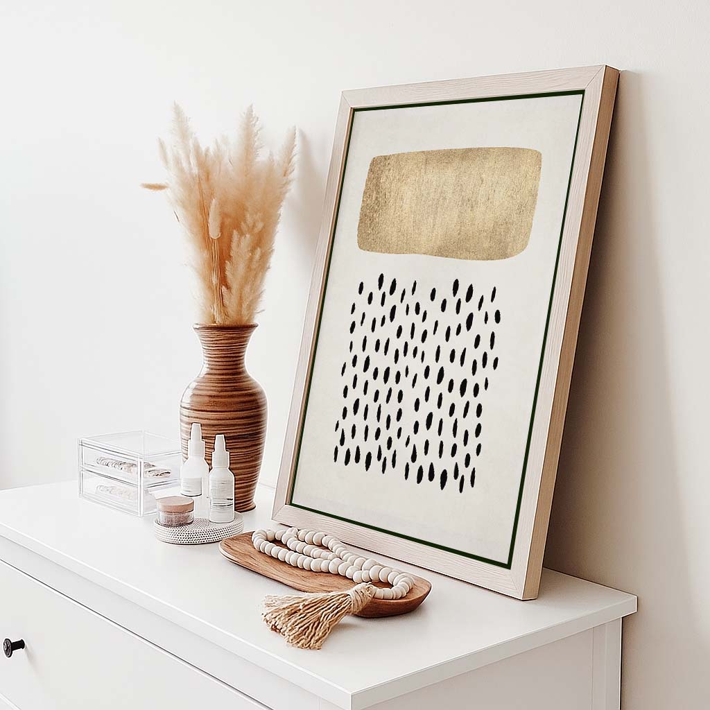 Hazel Loop Abstract Canvas Wall Art — gallery image 5