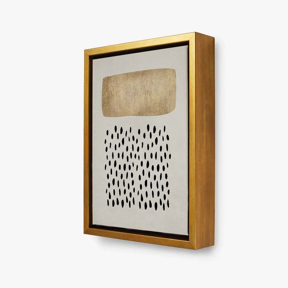 Hazel Loop Abstract Canvas Wall Art — gallery image 10