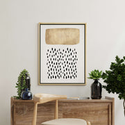 Hazel Loop Abstract Canvas Wall Art — gallery image 3