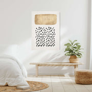 Hazel Loop Abstract Canvas Wall Art — gallery image 9