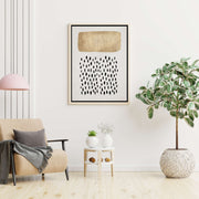 Hazel Loop Abstract Canvas Wall Art — gallery image 6