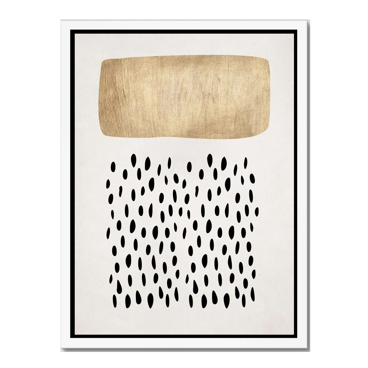 Hazel Loop Abstract Canvas Wall Art — gallery image 18