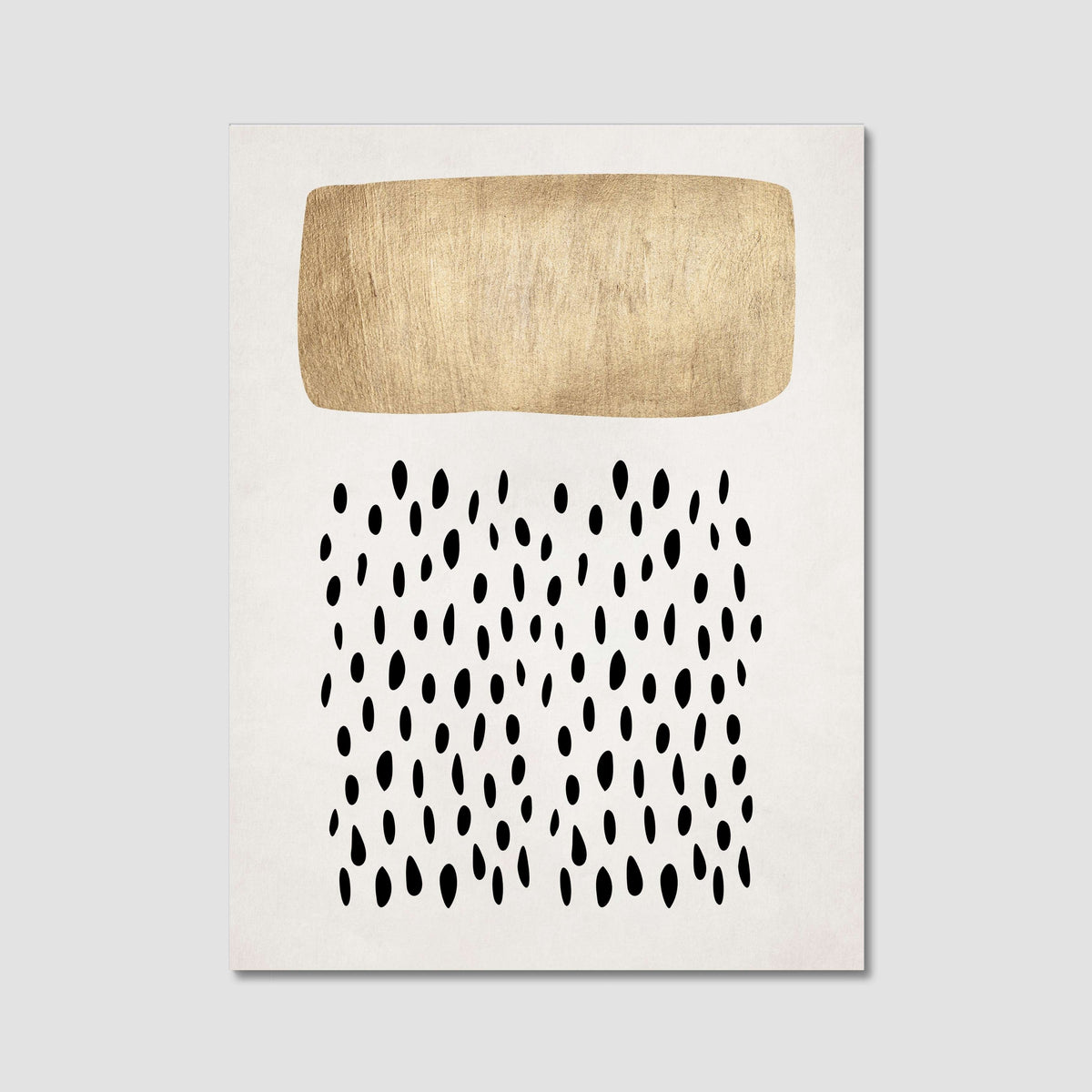 Hazel Loop Abstract Canvas Wall Art — gallery image 13