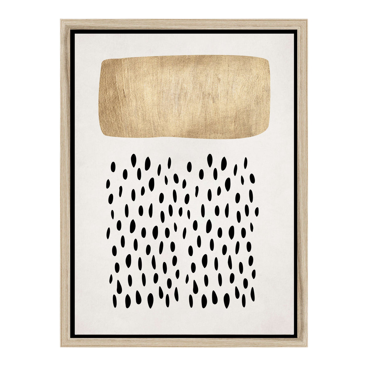 Hazel Loop Abstract Canvas Wall Art — gallery image 35