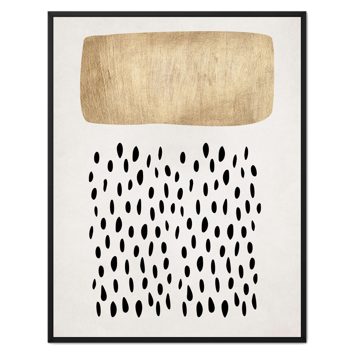 Hazel Loop Abstract Canvas Wall Art — gallery image 32