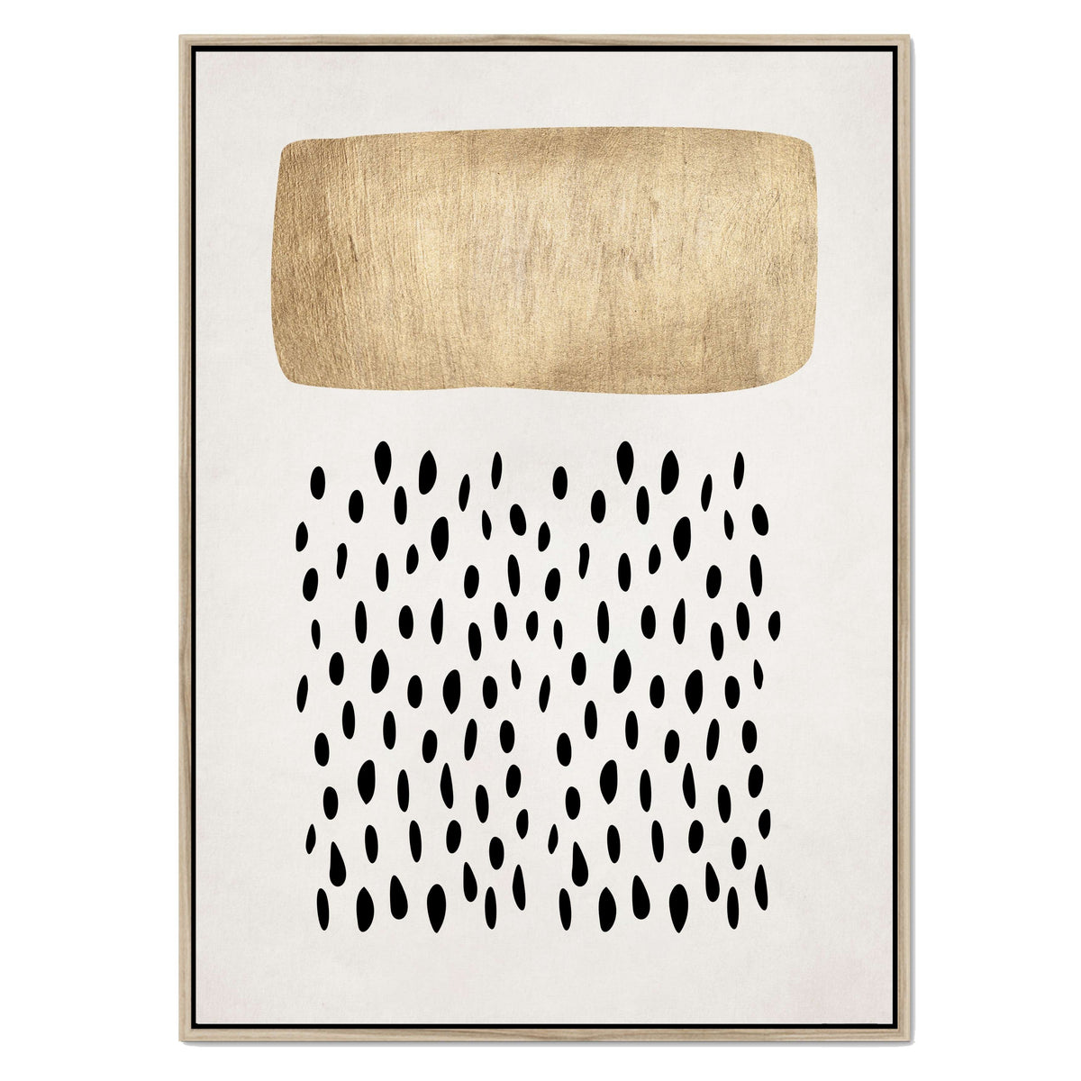 Hazel Loop Abstract Canvas Wall Art — gallery image 36