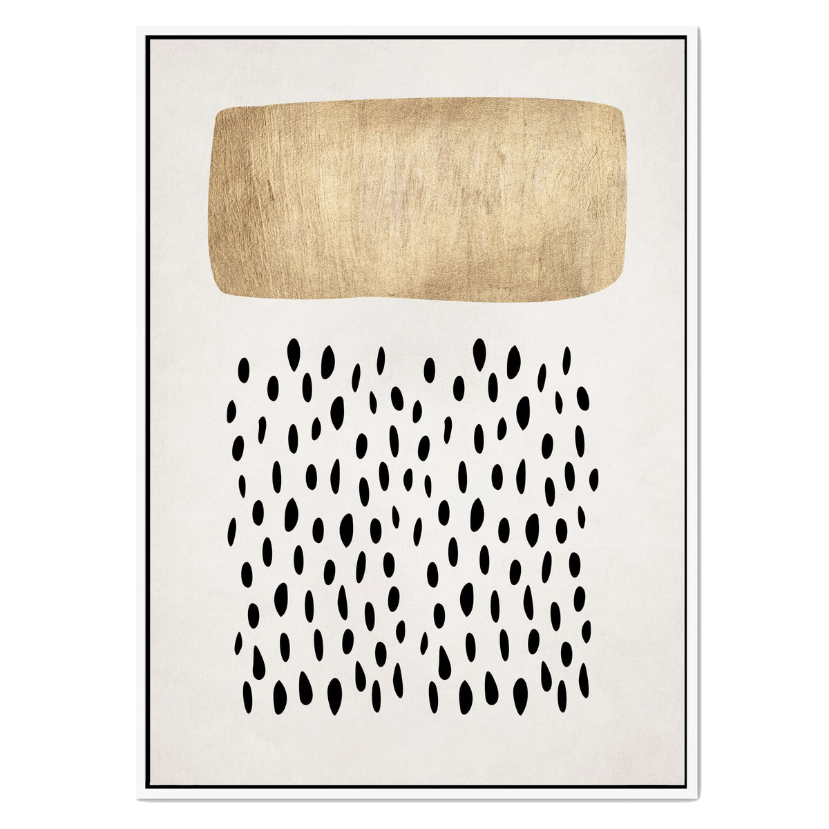 Hazel Loop Abstract Canvas Wall Art — gallery image 50