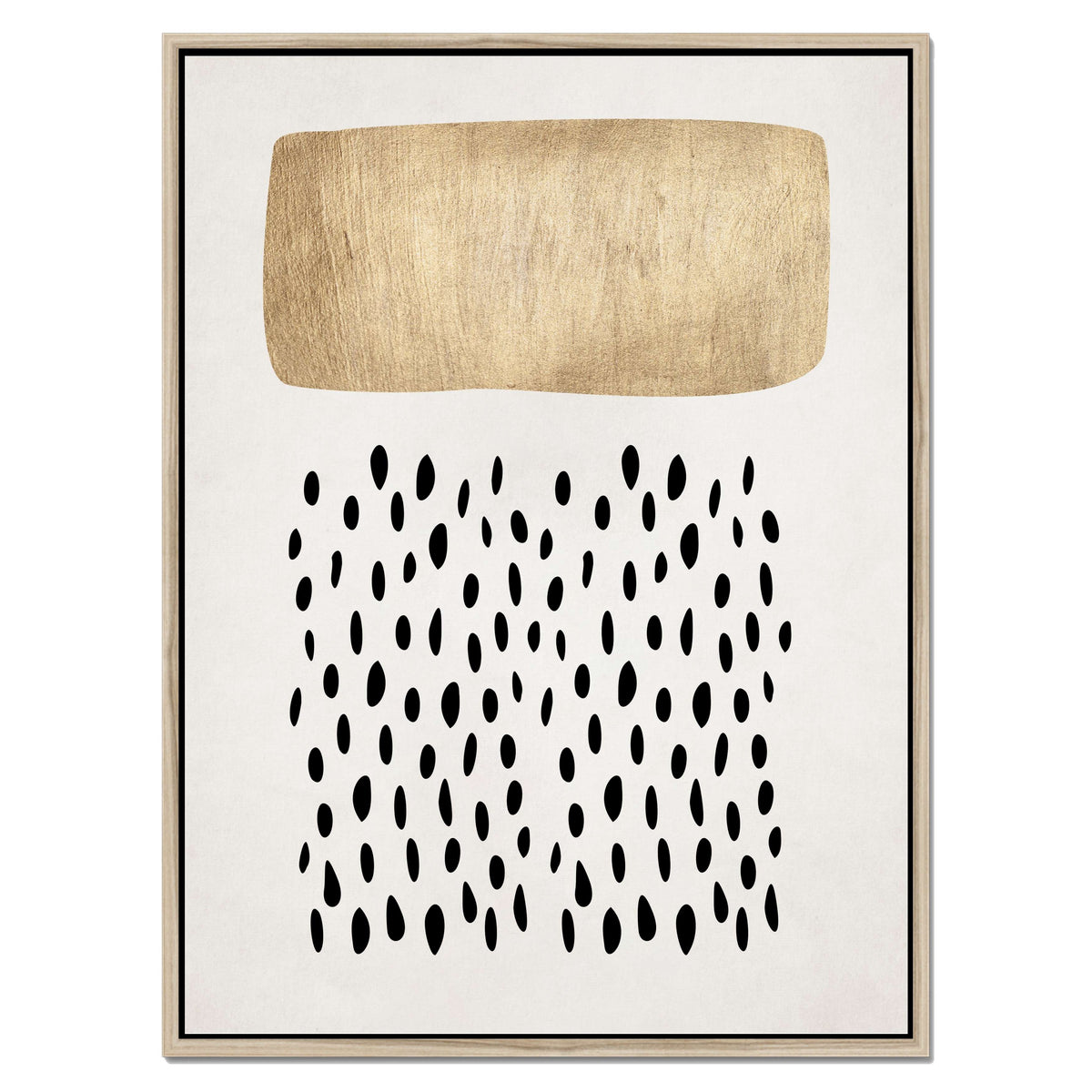 Hazel Loop Abstract Canvas Wall Art — gallery image 27