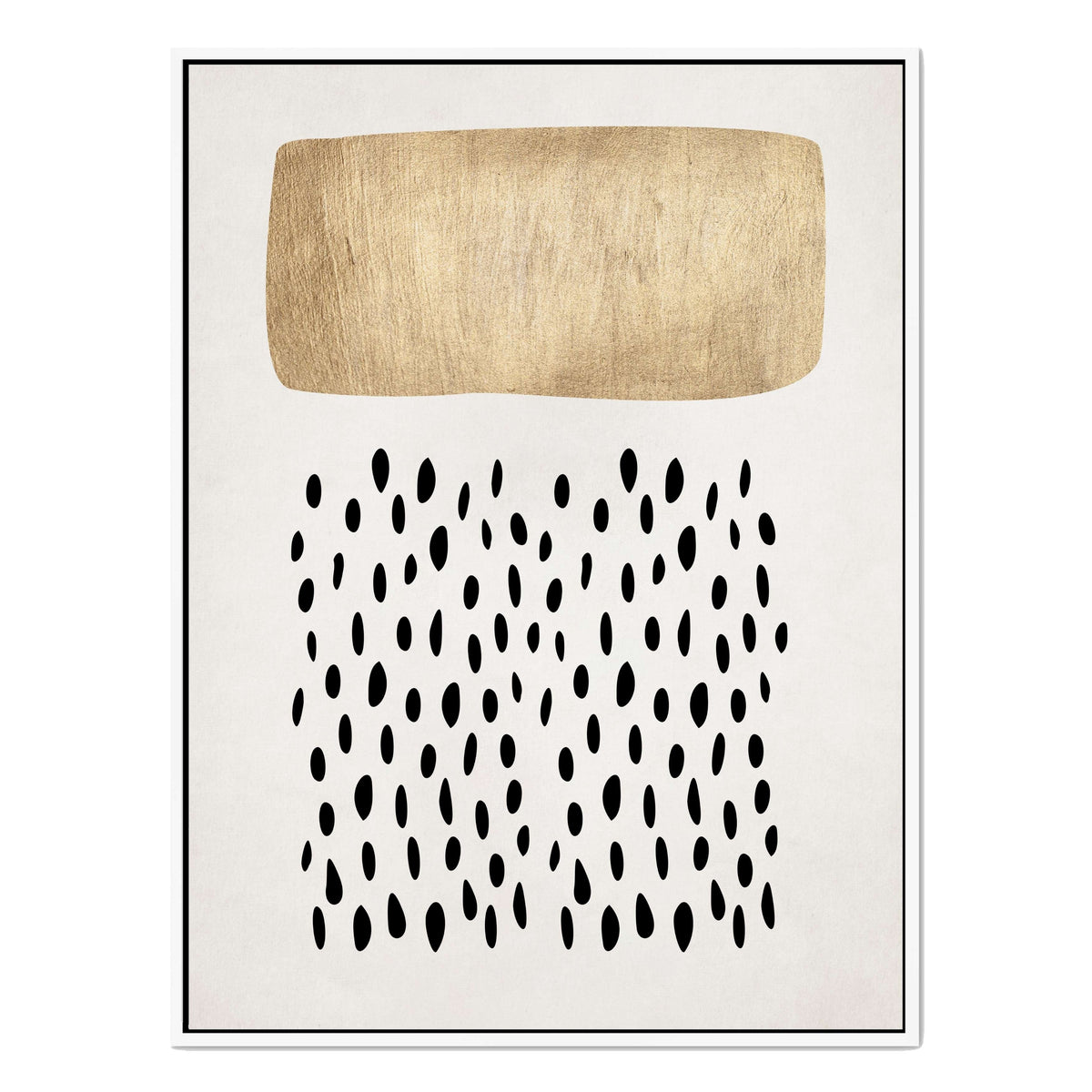 Hazel Loop Abstract Canvas Wall Art — gallery image 19