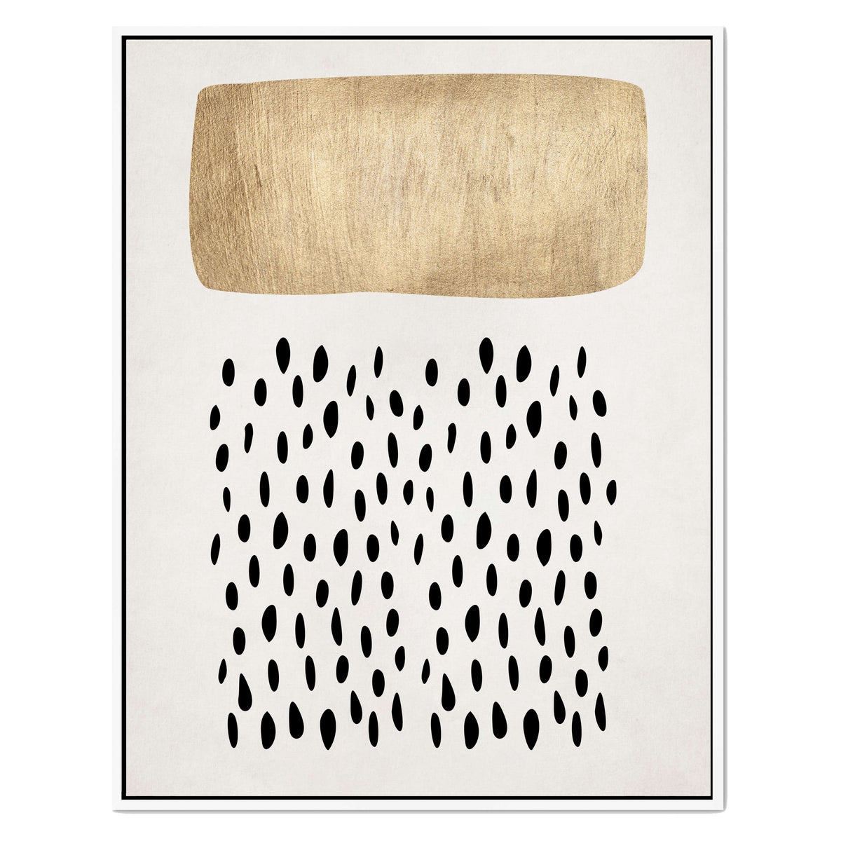 Hazel Loop Abstract Canvas Wall Art — gallery image 21
