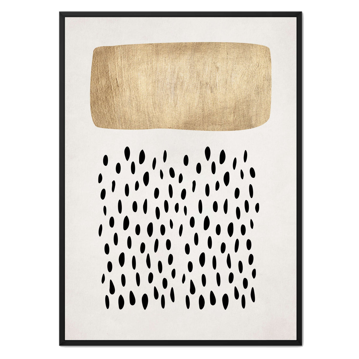 Hazel Loop Abstract Canvas Wall Art — gallery image 30