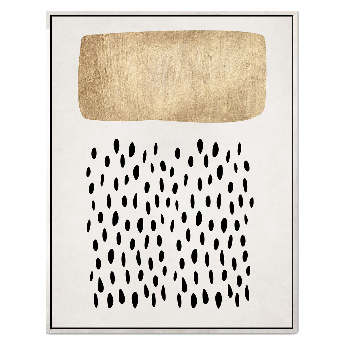 Hazel Loop Abstract Canvas Wall Art — gallery image 20