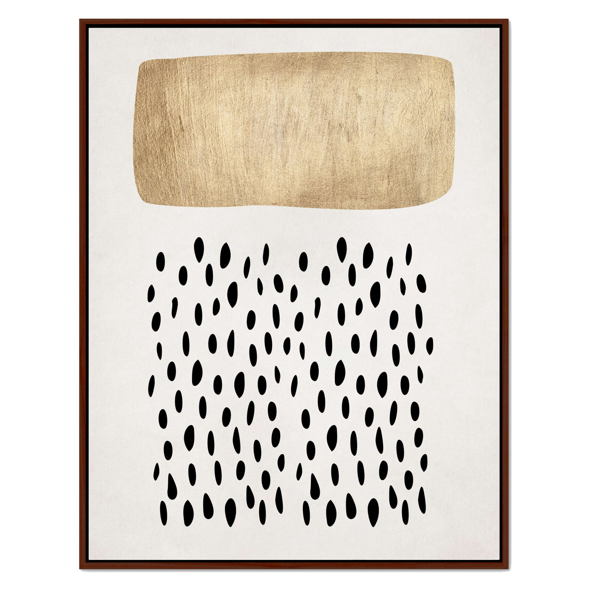 Hazel Loop Abstract Canvas Wall Art — gallery image 28