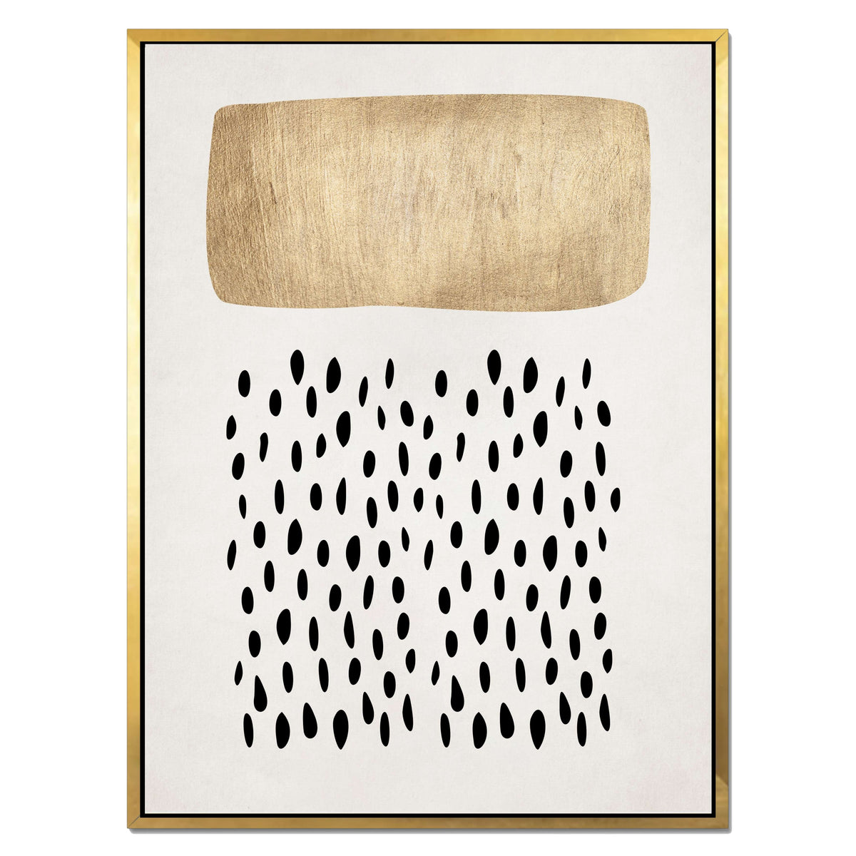 Hazel Loop Abstract Canvas Wall Art — gallery image 22