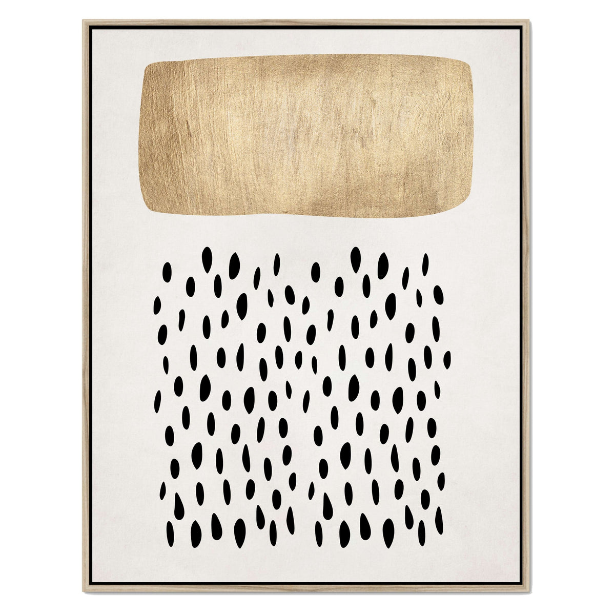 Hazel Loop Abstract Canvas Wall Art — gallery image 34