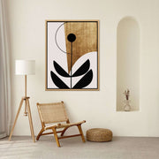 Oakmere Curve Botanical Canvas Wall Art — gallery image 4