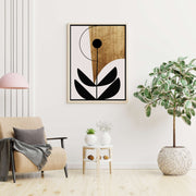 Oakmere Curve Botanical Canvas Wall Art — gallery image 2
