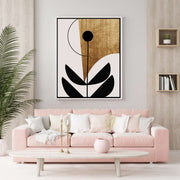 Oakmere Curve Botanical Canvas Wall Art — gallery image 9