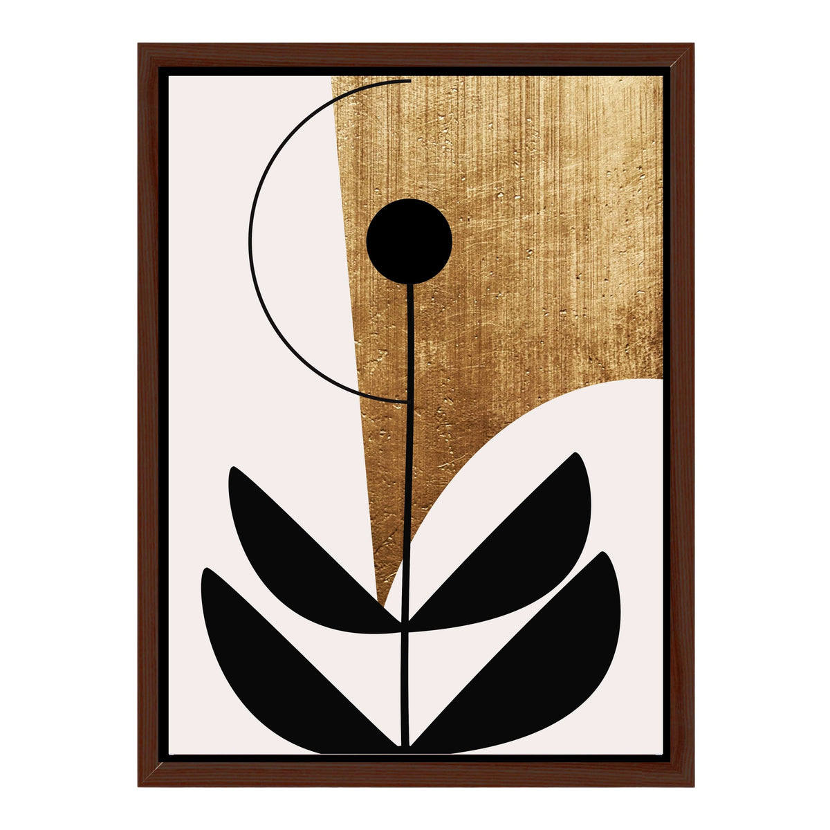 Oakmere Curve Botanical Canvas Wall Art — gallery image 26