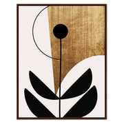 Oakmere Curve Botanical Canvas Wall Art — gallery image 24