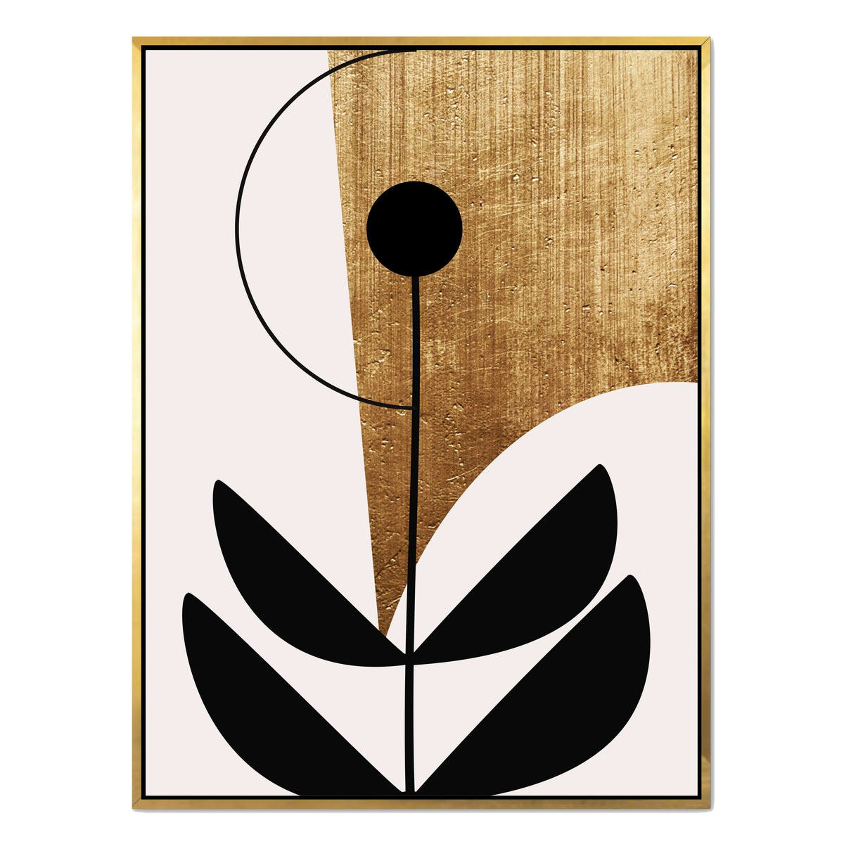 Oakmere Curve Botanical Canvas Wall Art — gallery image 35