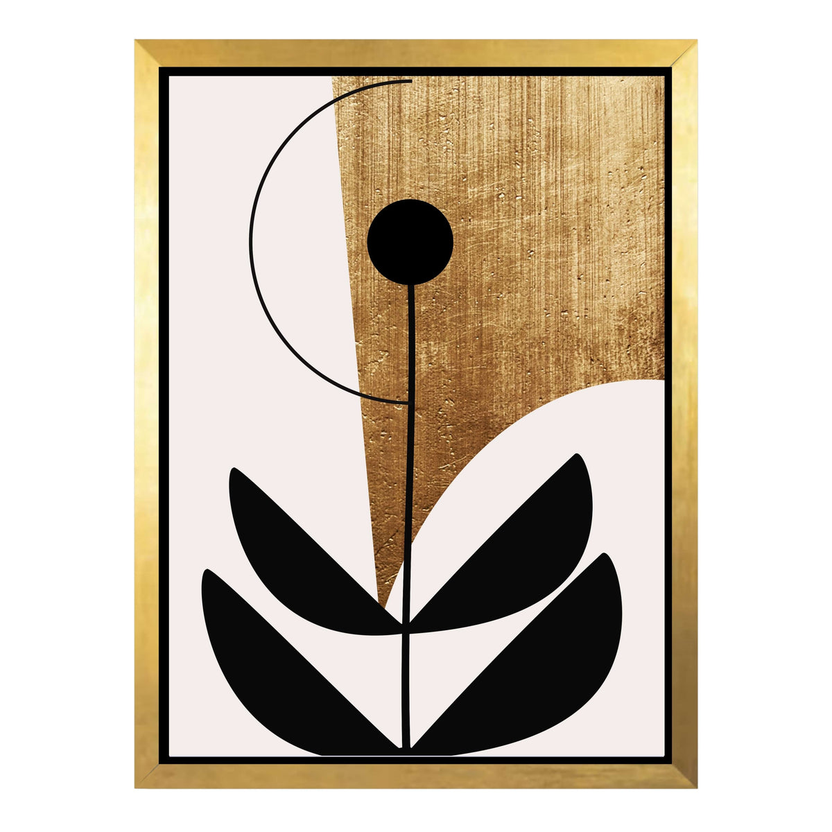 Oakmere Curve Botanical Canvas Wall Art — gallery image 32