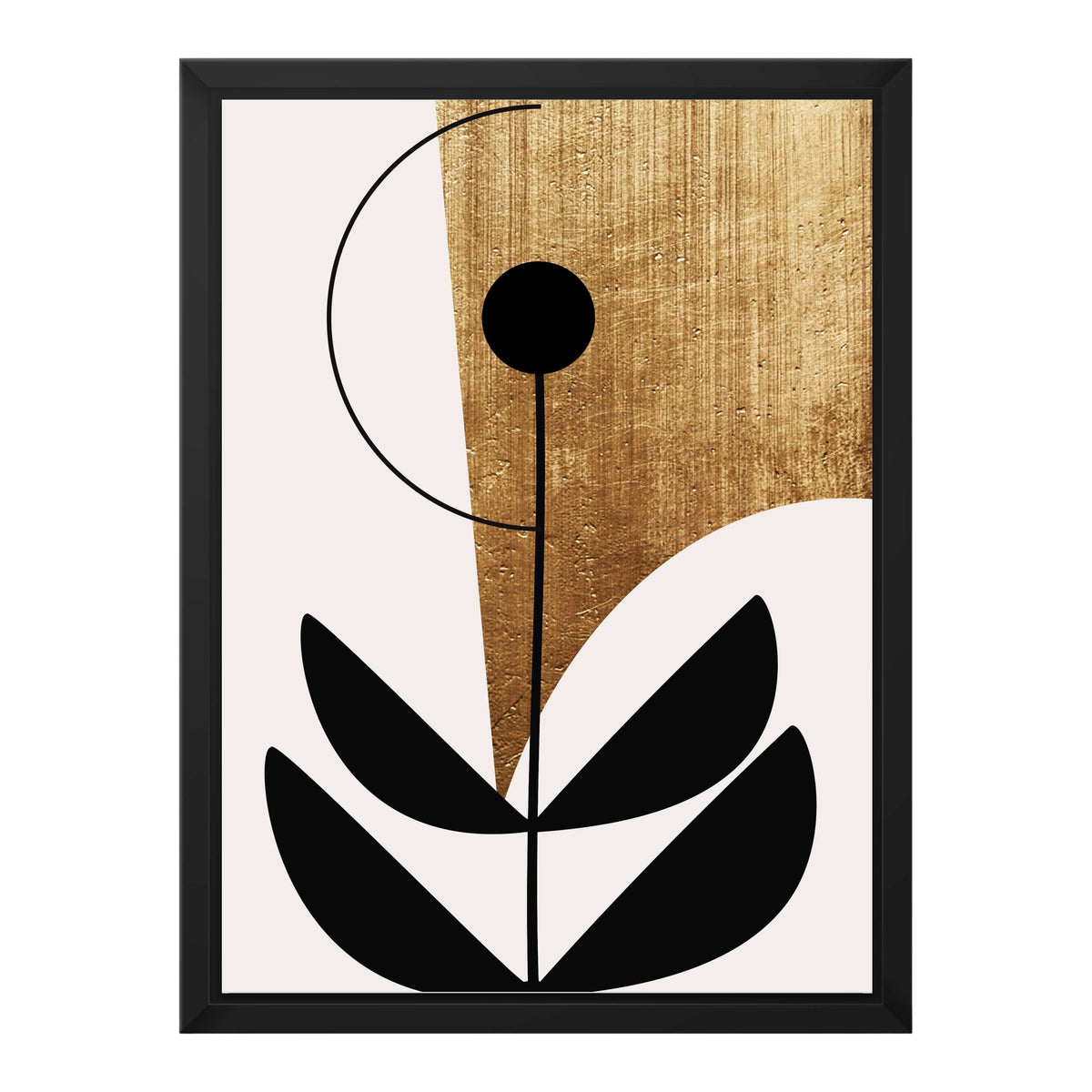 Oakmere Curve Botanical Canvas Wall Art — gallery image 20