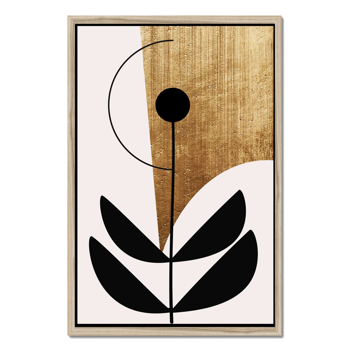 Oakmere Curve Botanical Canvas Wall Art — gallery image 39
