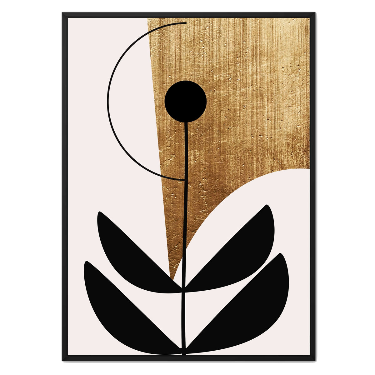 Oakmere Curve Botanical Canvas Wall Art — gallery image 19