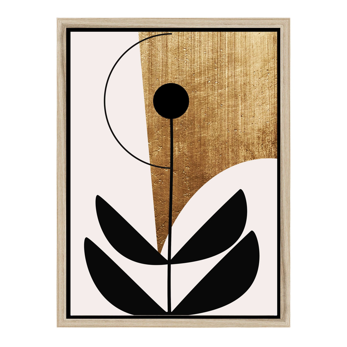 Oakmere Curve Botanical Canvas Wall Art — gallery image 38