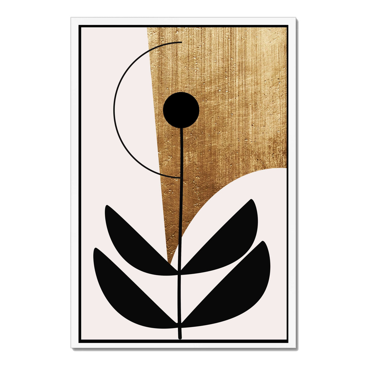 Oakmere Curve Botanical Canvas Wall Art — gallery image 51