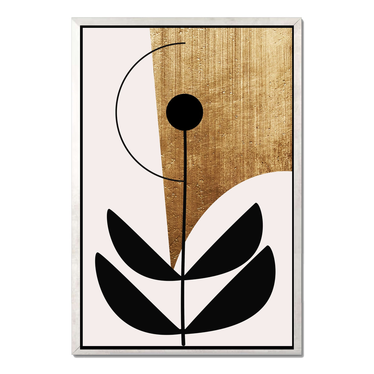 Oakmere Curve Botanical Canvas Wall Art — gallery image 45