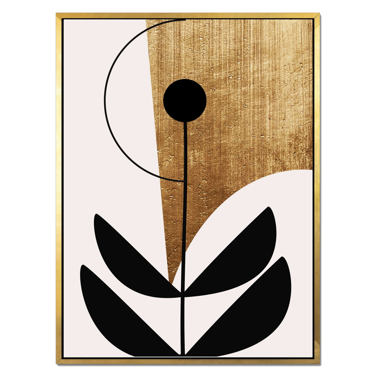 Oakmere Curve Botanical Canvas Wall Art — gallery image 34
