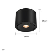 Thistle Loop Aluminum Ceiling Light — gallery image 12