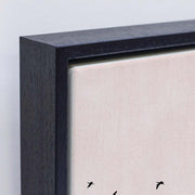 Rosewood Curve Bird Canvas Wall Art — gallery image 12