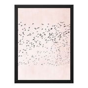 Rosewood Curve Bird Canvas Wall Art — gallery image 20