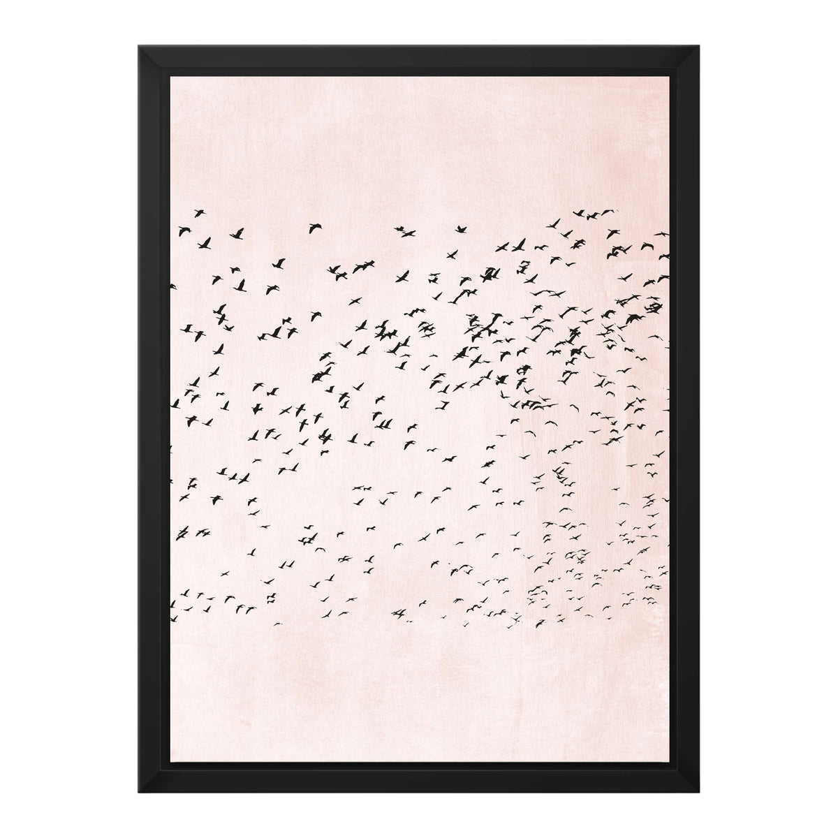 Rosewood Curve Bird Canvas Wall Art — gallery image 20