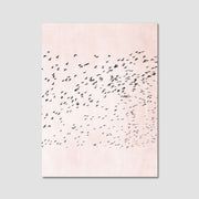 Rosewood Curve Bird Canvas Wall Art — gallery image 13