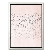 Rosewood Curve Bird Canvas Wall Art — gallery image 35