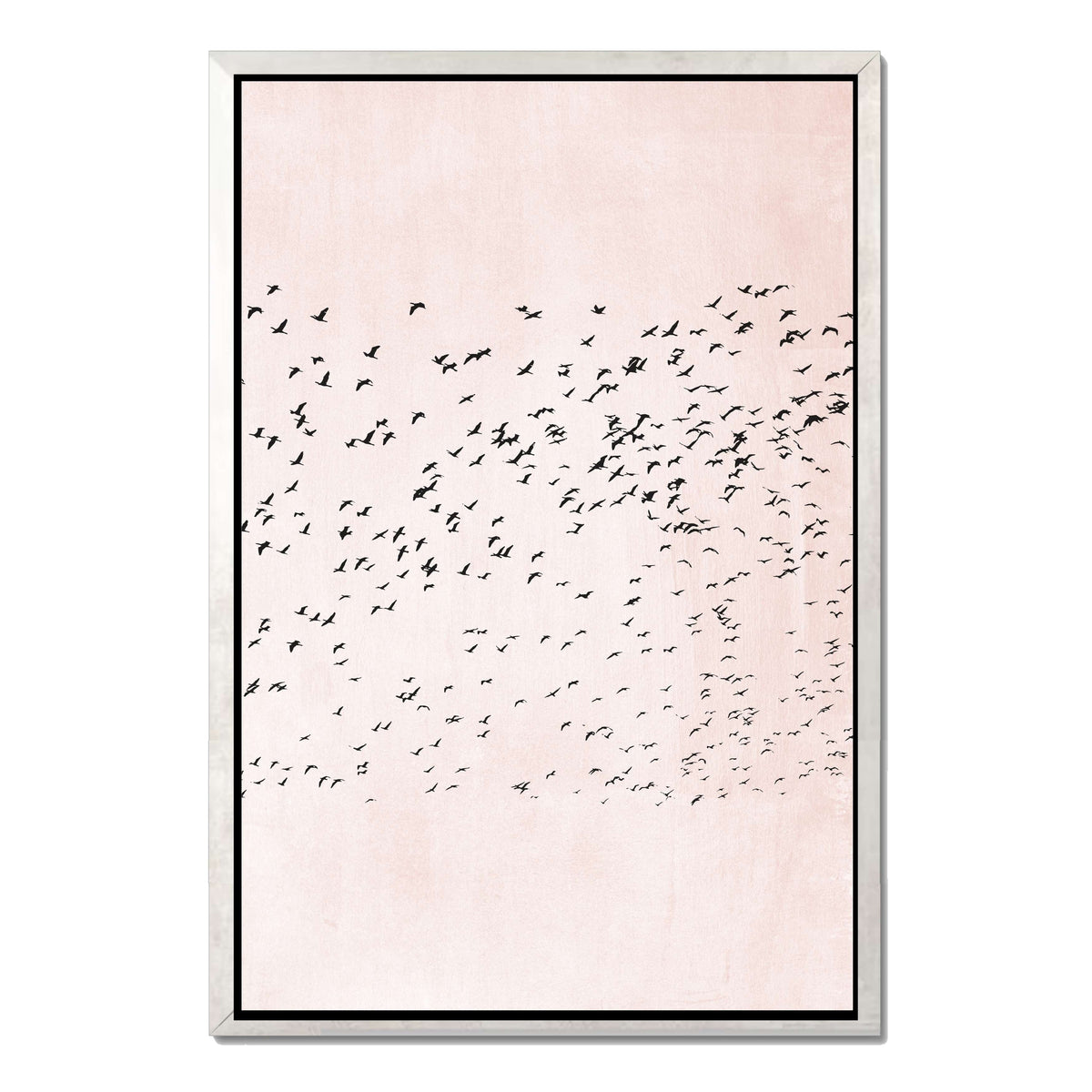 Rosewood Curve Bird Canvas Wall Art — gallery image 36