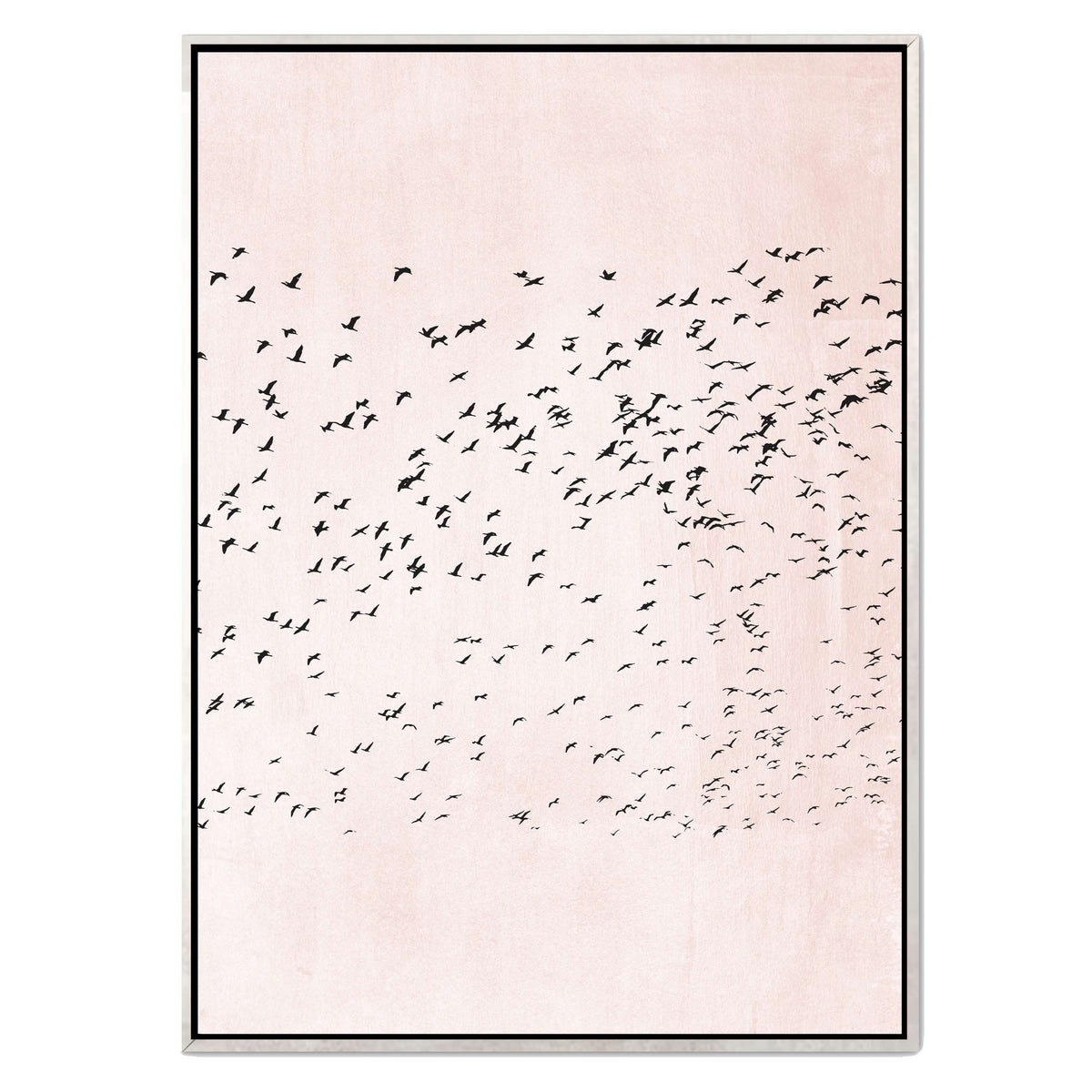 Rosewood Curve Bird Canvas Wall Art — gallery image 34