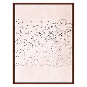 Rosewood Curve Bird Canvas Wall Art — gallery image 28