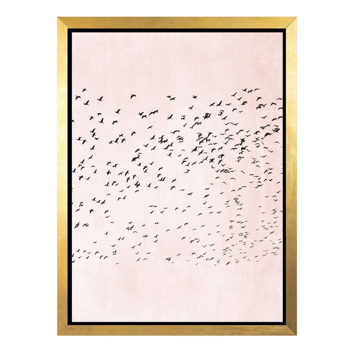Rosewood Curve Bird Canvas Wall Art — gallery image 30