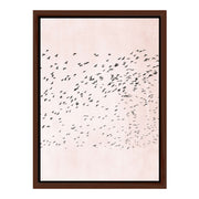 Rosewood Curve Bird Canvas Wall Art — gallery image 26