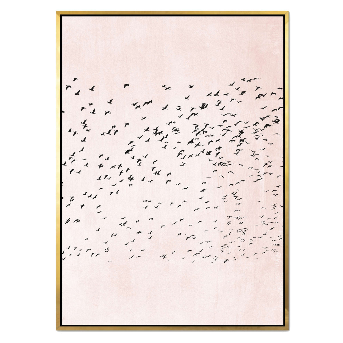 Rosewood Curve Bird Canvas Wall Art — gallery image 29