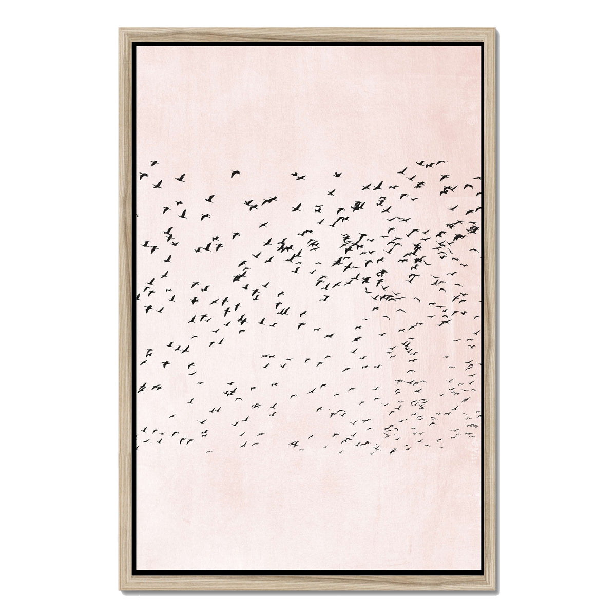 Rosewood Curve Bird Canvas Wall Art — gallery image 33
