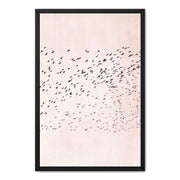 Rosewood Curve Bird Canvas Wall Art — gallery image 21