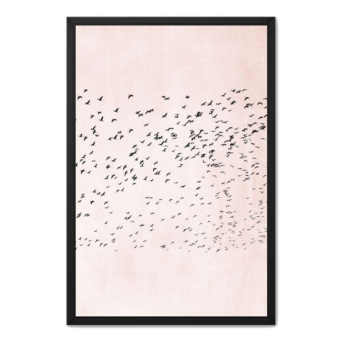 Rosewood Curve Bird Canvas Wall Art — gallery image 21