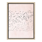 Rosewood Curve Bird Canvas Wall Art — gallery image 32
